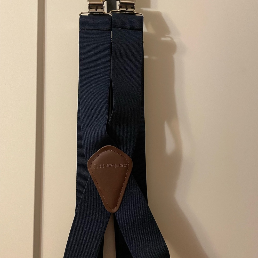 Carhartt Dark Blue Suspenders